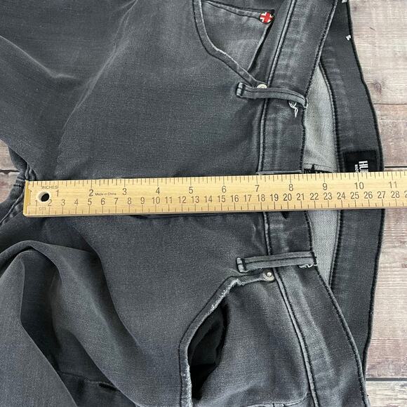 Hudson Jeans Women's Size 27 Gray Lilly Mid Rise Ankle Skinny Denim Flap Pockets - Picture 10 of 15